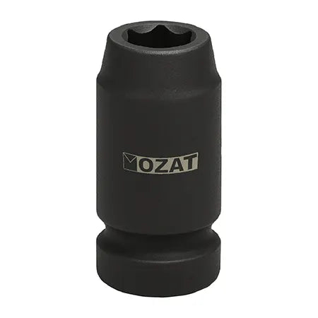Krafthylsa OZAT – 1/2" Surface Drive, Nyckelvidd 12.7 mm, L 78 mm – SD0808L