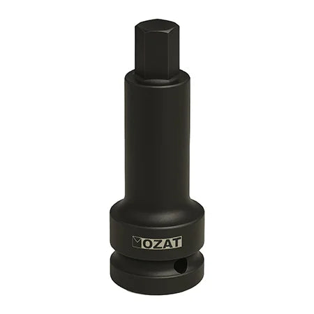 Krafthylsa Impact Socket OZAT 1 1/4" – Inhex Driver Lång 150 mm