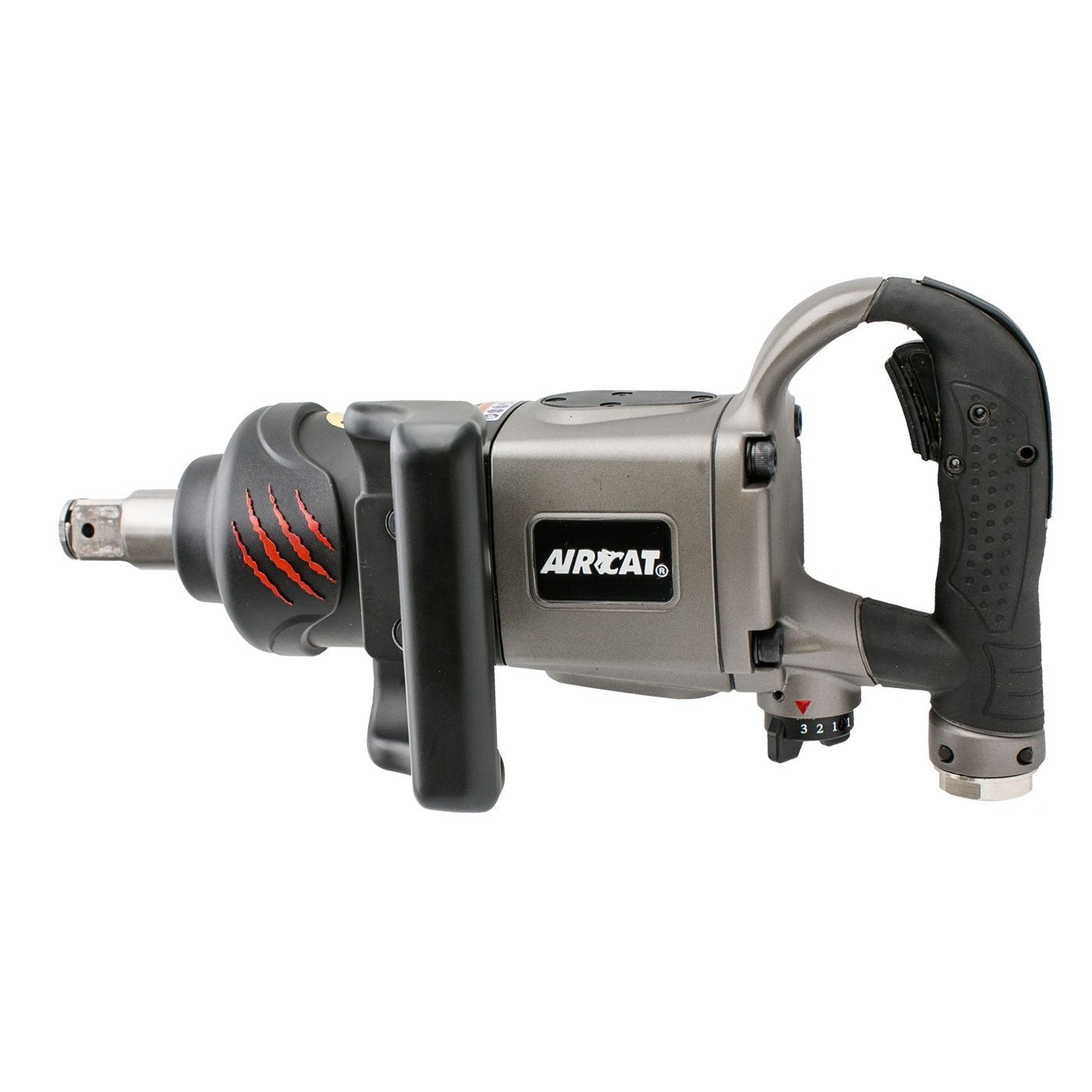 AIRCAT 1" Low Weight Impact Wrench 2100 ft-lb Short Anvil