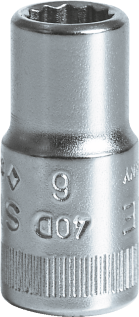 1/4" Deep socket Hexagon AS-Drive® – Stahlwille (Series 40D)