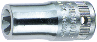 1/4" Torx E-hylsa – Stahlwille (Serie 40 TX E)