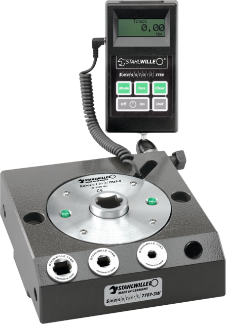 3/4" Elektronisk Verkstadsprovare Sensotork® Mätning B.8-400N-M 3/4” Fyrkanthylsa – Stahlwille